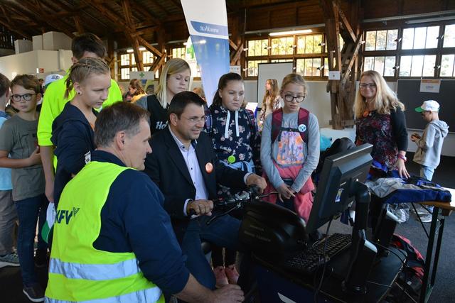 Viel auszutesten gab es bei der Jugendsicherheitsmesse in Arnfels.