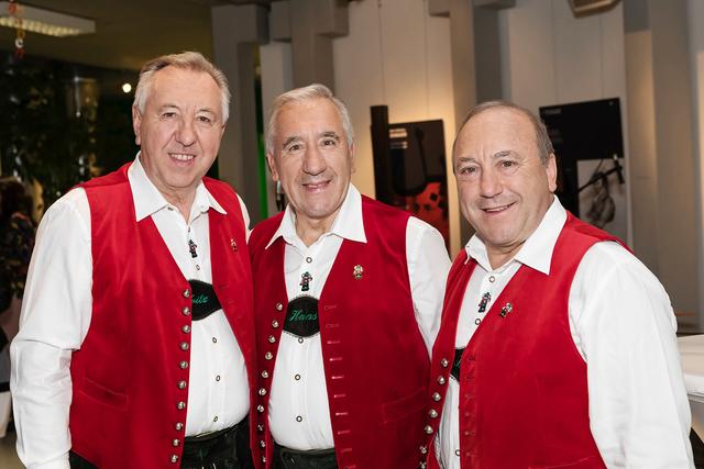 Die Erfolgsbrüder Fritz, Hans und Reinhold Willingshofer (v.l.n.r.)