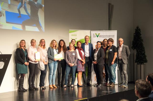 Der Kindergarten und Hort Baron-Schwarz-Park darf sich über das Zertifikat "Gesunder Kindergarten" freuen. | Foto: Avos