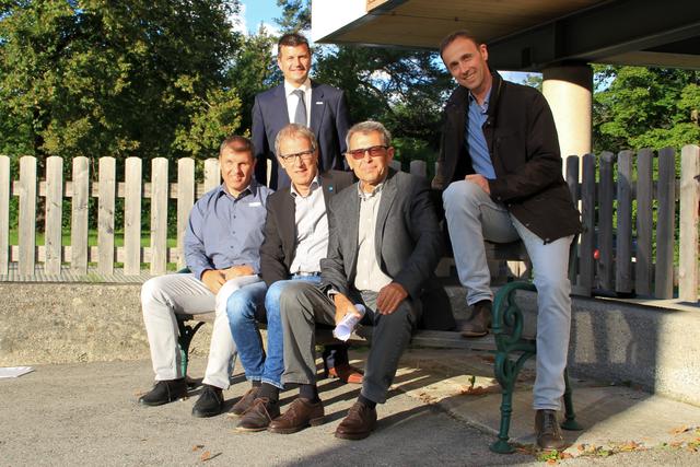 REA-Führungsteam wurde für weitere drei Jahre bestätigt: (v.l.) Michael Keller, Alexander Trs, Alois Oberer, Armin Walch und Günter Salchner.