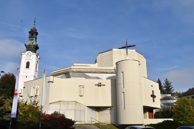 Die "Osterkirche" ist ein Wahrzeichen der Steinamanagererstraße Oberwart.