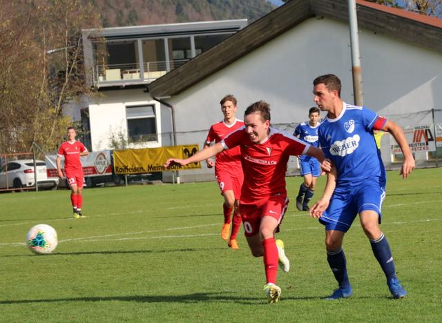 FC Schretter Vils spielte 3:3 gegen den SV Weber Beton Oberperfuss