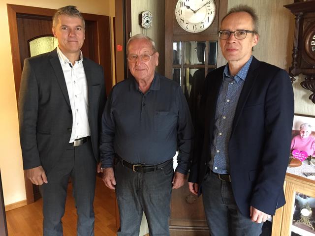 Walter Pamminger feiert seinen 90. Geburtstag.