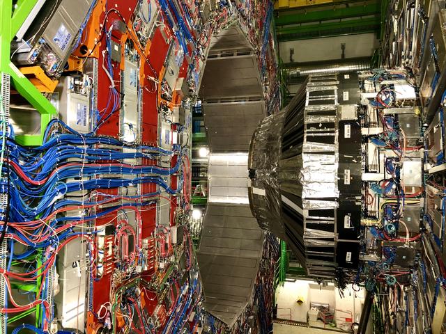 Detektor am Teilchenbeschleuniger LHC im Genfer Forschungszentrum CERN.