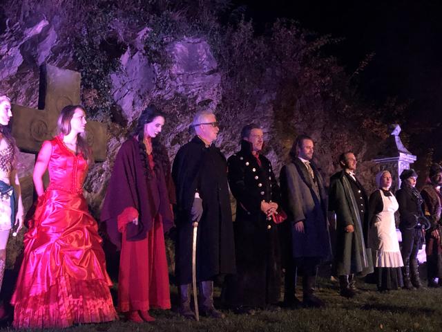 Die Schauspieler gaben wieder alles beim schaurig, schönen Dracula Theater auf Burg Lockenhaus | Foto: Eva Maria Plank