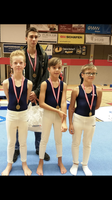 v. l. Jonas Pichler, Felix Sperl, Skripac Lukas und Herejk Simon.