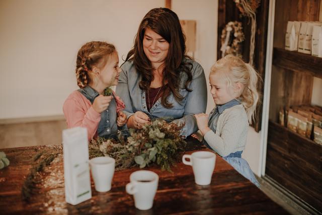 Monika Maria Engelsberger mit Ihren Töchtern Anika und Sophia | Foto: Ricci