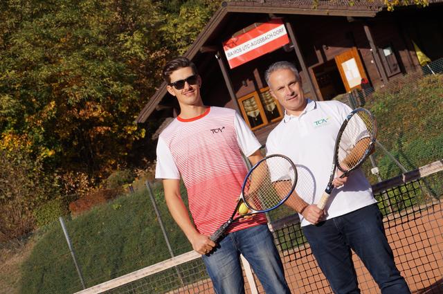 Johannes Stöberl und Helfried Kriener vom UTC Aggsbach.