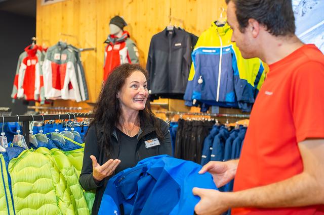 Ohne Beratung geht's beim Kauf von Skimode kaum, zu viele verschiedene Modelle und Typen stehen zur Auswahl.