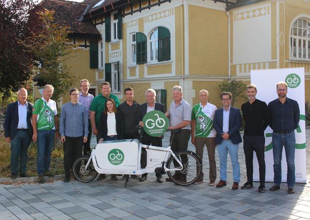 Kick-off: Die Bürgermeister der GU Süd mit Verkehrslandesrat Anton Lang trafen sich in Raaba-Grambach.