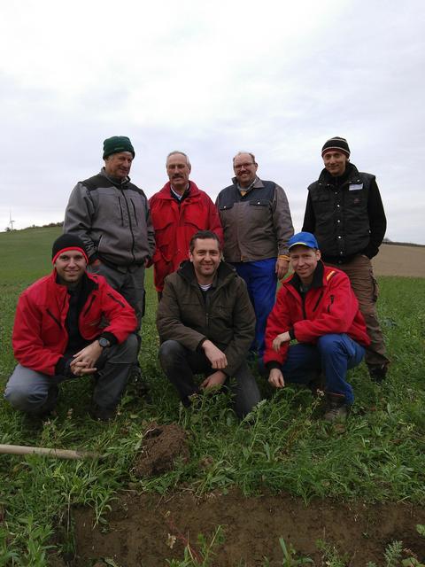 Bernhard Wohlmuth, Hubert Ullmann, Markus Strobl, Ernst Mathias, Josef Wohlmuth, Reinhard Ullmann und Helmut Zimmermann 