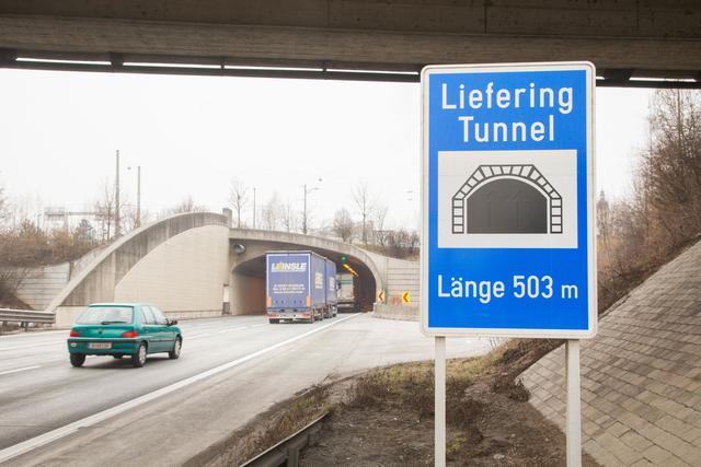 Am Mittwoch, 30. Oktober kann es zu Verkehrsbehinderungen durch Spursperren im Tunnel Salzburg-Liefering kommen.