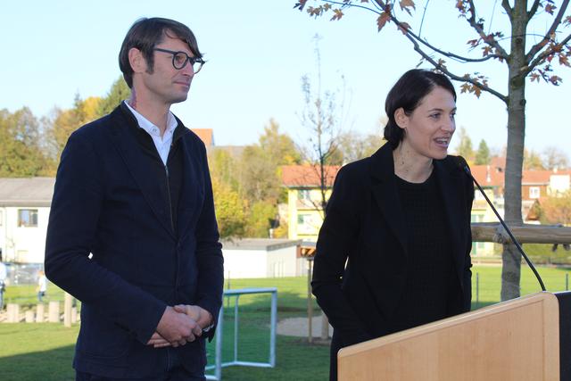 Das Architektenduo Philipp Berktold und Helena Weber. | Foto: Katrin Löschnig