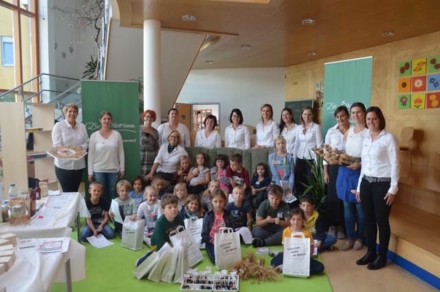 Die Bäuerinnen brachten den Kindern die Landwirtschaft etwas näher