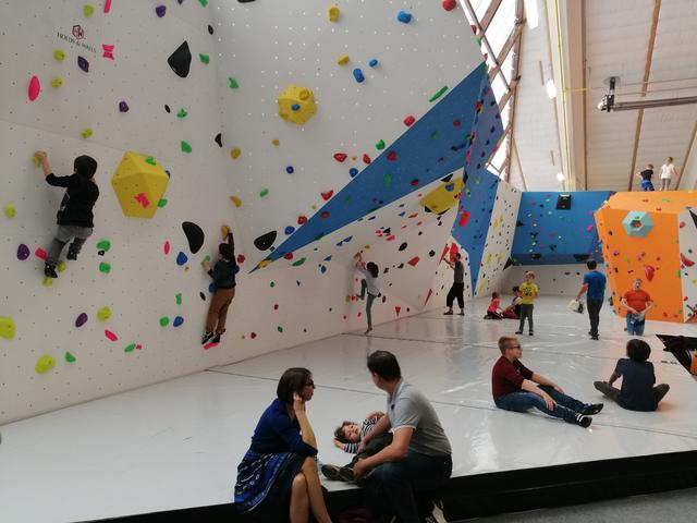 Die vor Kurzem eröffnete neue Kletter- und Boulderhalle im Freizeitzentrum in St. Georgen ist eines der Leader-Förderprojekte der Regatta
