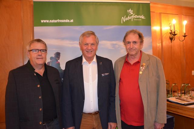 Präsidium: Klaus Bayer, Norbert Steiner und Herbert Rainer