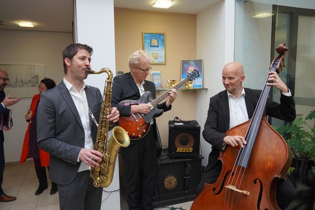 Das "Willi Streb Swing-Trio"