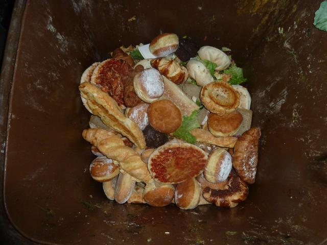 Leckere Biotonne - sogar ohne Plastik. Na dann Mahlzeit!