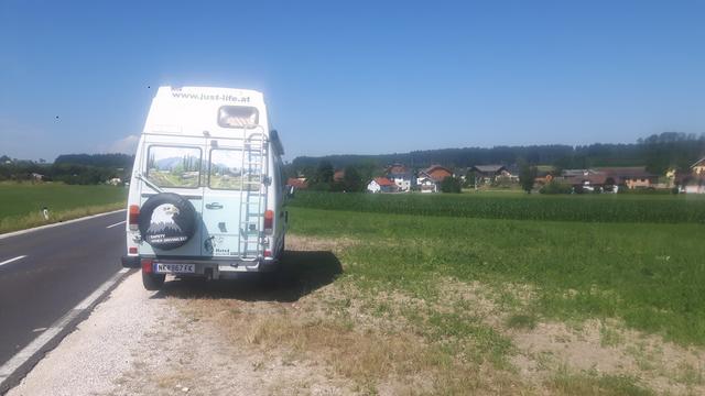 Auf nach Eisenstadt und zum Steinbrunner See...
Mein 5 Zylinder Motor brummt schon...