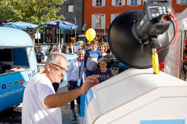 Alles paßt ... Bitte lächeln. | Foto: Hypo Tirol Bank - Florian Lechner