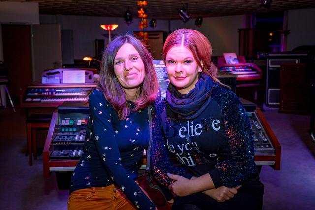 Unterhielten sich bestens: Christine und Nikola