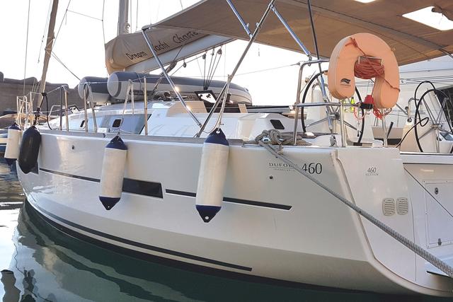 Eine Wohnung für sieben Wochen - die Dufour 460 GL "Boqueirao". | Foto: Anton Herzog