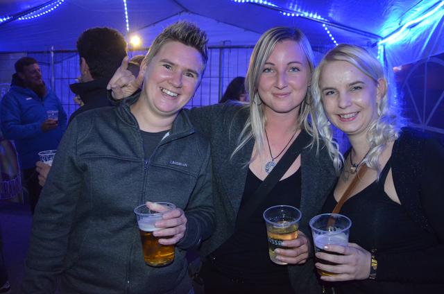 Amüsierten sich: Sabine Fleissner, Karin Reiter und Jacqueline Hassler