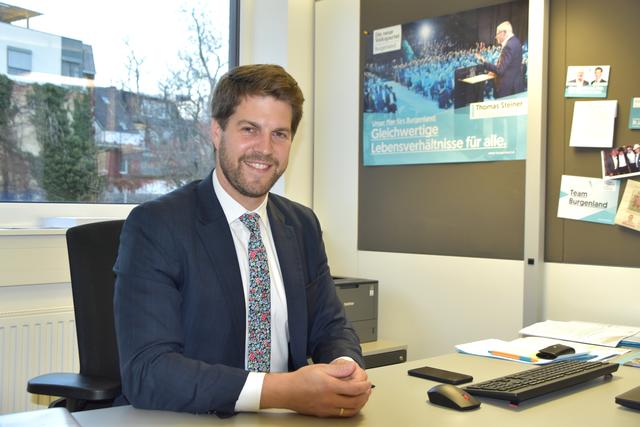 Christoph Wolf organisiert den Landtagswahlkampf der ÖVP.