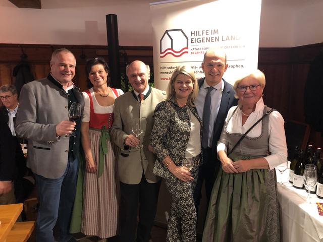 Nicht nur Sissy und Erwin Pröll schmeckte der Wein vom Weingut Haller aus Enzersfeld.