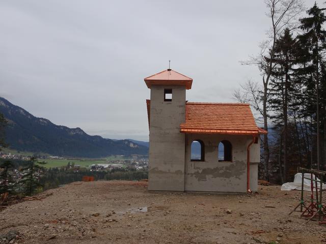Bestimmt ein echtes Schmuckstück, wenn die Kapelle erst einmal fertig ist.