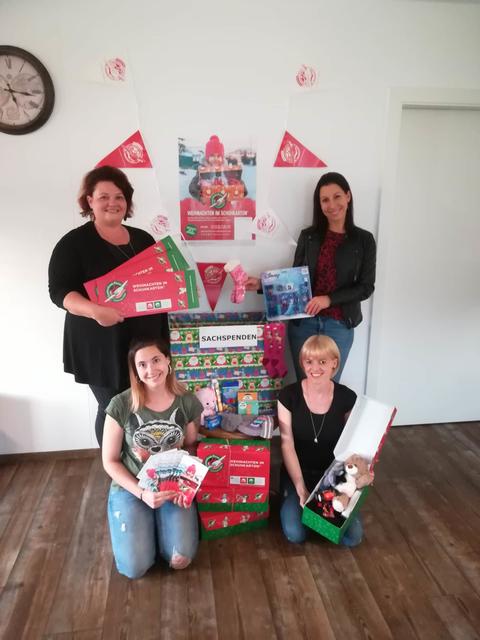 Maria Esterl, Katharina Poppernitsch, Iris Kollitsch und Verena Ilgoutz (von links)