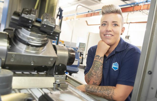 Metall- und Werkzeugbautechnikerin Elena Zenz konnte im Vorjahr den Titel „Lehrling des Jahres“ für sich gewinnen.