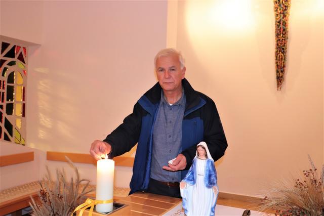 Gerhard Wolf in der Kapelle Dörfla, der engagierte Menschen eine fühlbare Seele geben.. | Foto: Edith Ertl