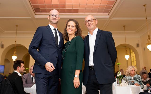 Erfolgstrio: Bernd Pürcher, Nora Schmid, Wolfgang Hülbig (v.l.) | Foto: Marija Kanizaj