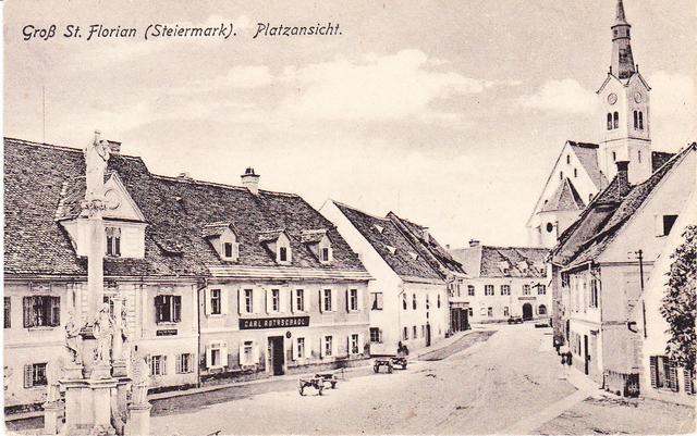So sah Groß St. Florian vor 100 Jahren aus. | Foto: Sammlung Gries