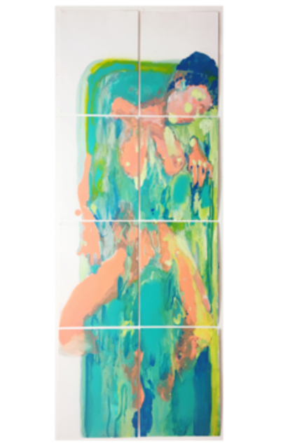 Tina, Graf, Das Sonntagsbad (Ophelia Nr. 2/3), 2018
Oil and airbrush
118.8 × 42 cm
