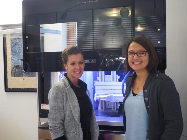Freuen sich auf Kunden: Kerstin Ritter (l.) und Sandra Schreiner | Foto: KK