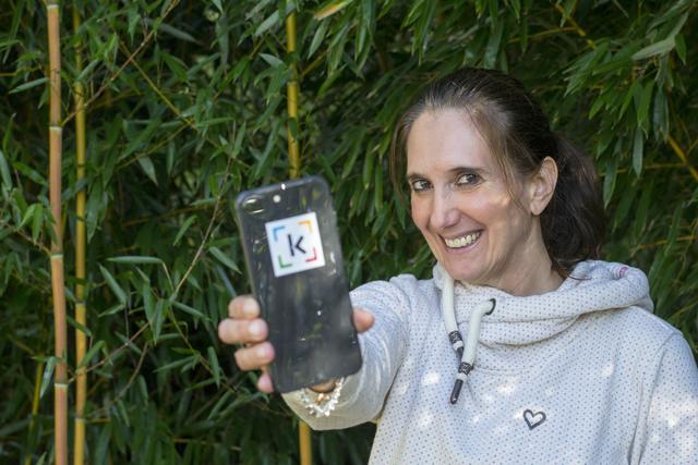 Petra Augustyn launcht ihre Augmented Reality App ktchng am 9. Dezember. | Foto: Gsellmann