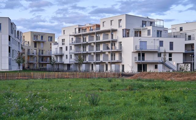 Neue Wege in der Energiegewinnung geht man mit dem Wohnprojekt "Neues Leben" am Mühlgrundweg.