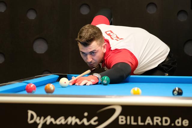 Thomas Knittel war im 9-Ball nicht zu stoppen - Staatsmeister 2019.