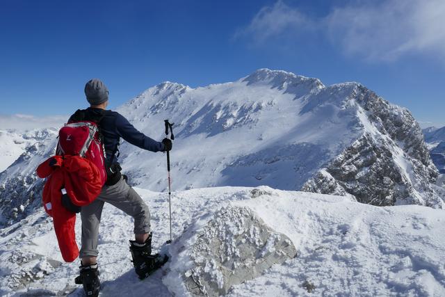 Blick in die Nordflanke des Großen Keil (Standort Kleiner Pleißlingkeil). | Foto: Thomas Neuhold