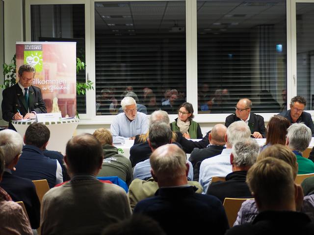 In Gleisdorf wurde über das Thema "Landwirtschaft im Klimastress" diskutiert. | Foto: Stadtgemeinde Gleisdorf (2)