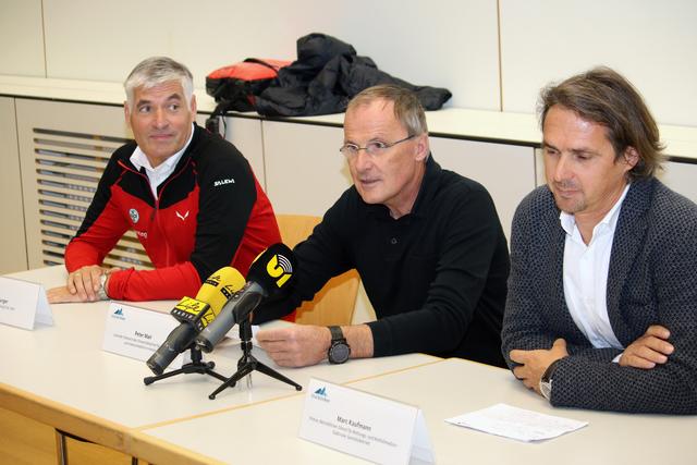 Josef Burger, Peter Mair, Marc Kaufmann | Foto: tirol kliniken/Schirmer