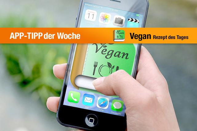 Unser App-Tipp der Woche: Vegan Rezept des Tages bietet zahlreiche vegane Rezepte – und jeden Tag kommt ein neues hinzu. | Foto: / Logo: Georg Faut und Thomas Dorosz
