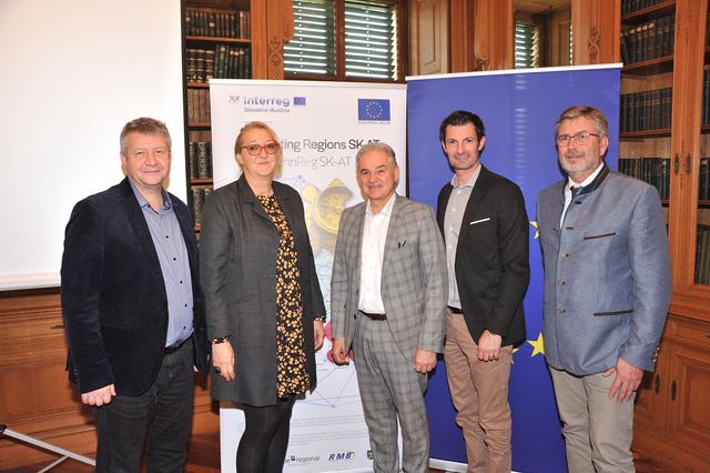 Peter Novisedlák aus Stupava, Ľubica Kolková, Karl Grammanitsch, René Lobner, Rudolf Makoschitz