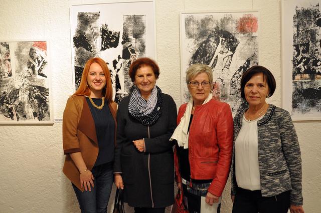 v.l.:Nadja Sadjak, Traudi Lipus, Mathilde Kotschnig und Sophie Sadjak