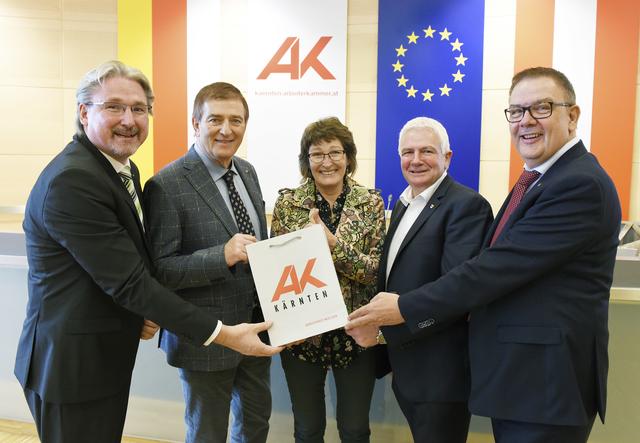 Die Arbeiterkammer Kärnten traf sich zur Vollversammlung