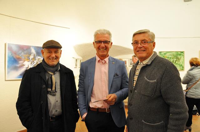 v.l.: Pepo Hudelist, Valentin Barac und Bertl Lipusch