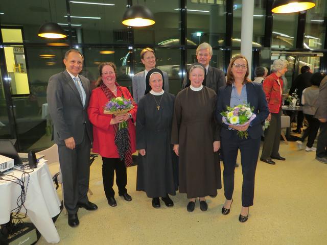 Das Führungsteam des Franziskusspitals gratuliert ebenfalls zur gelungenen Palliativstation.