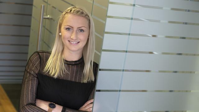 Anna Klaushofer, Versicherungskauffrau im Versicherungsbüro Prommegger in Hüttschlag.
